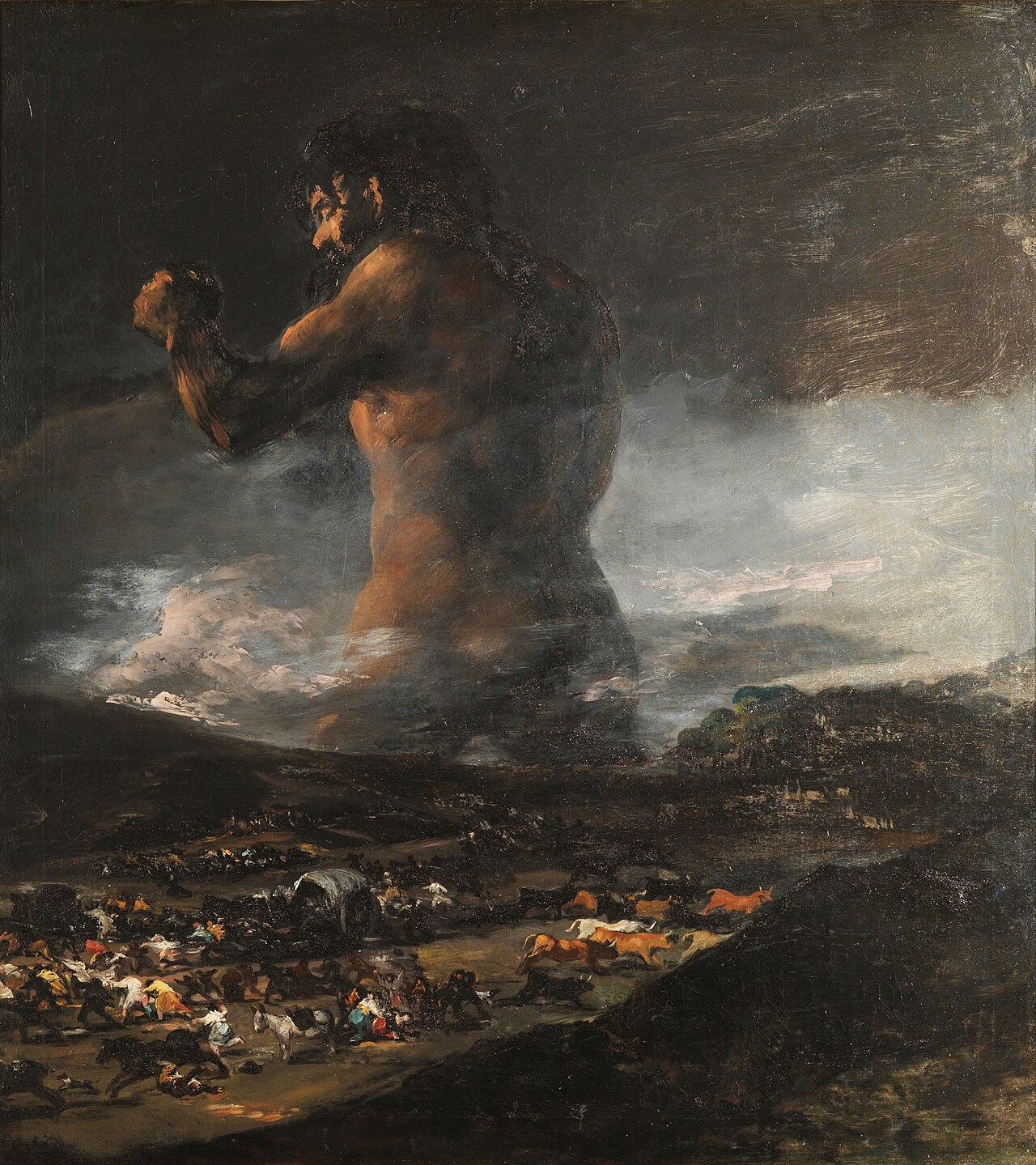 El Coloso, atribuido a Francisco de Goya