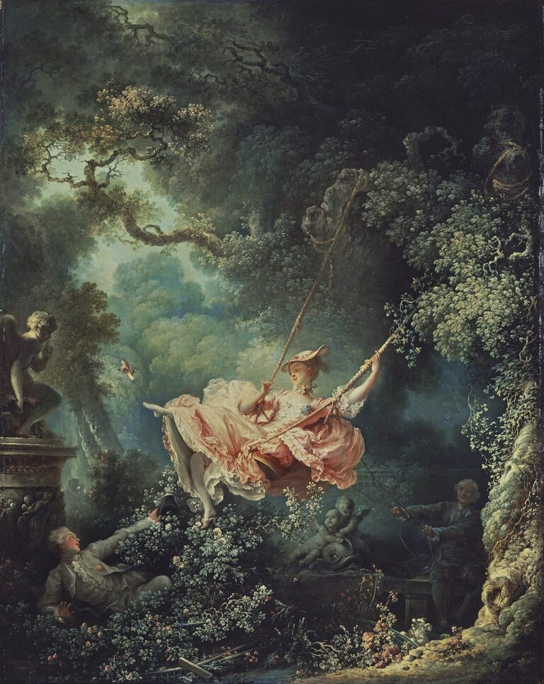 El columpio, de Fragonard