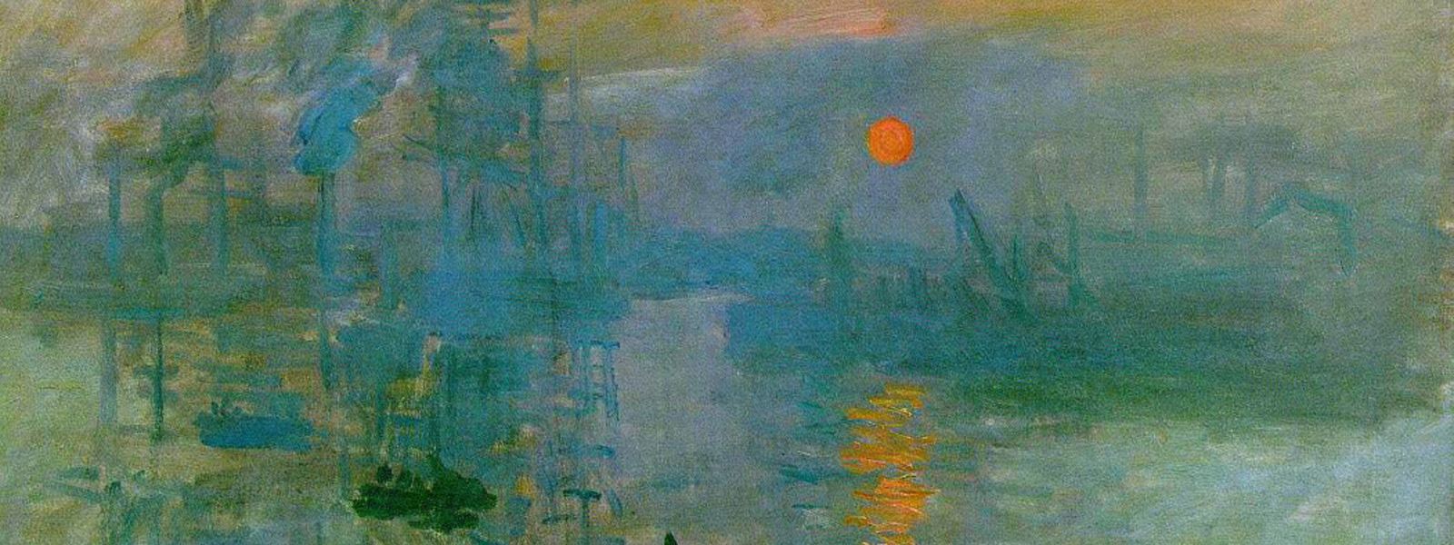 Impresión, sol naciente, de Claude Monet (1872), la obra que dio nombre al impresionismo