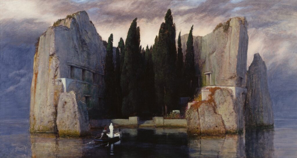 La isla de los muertos, de Arnold Böcklin