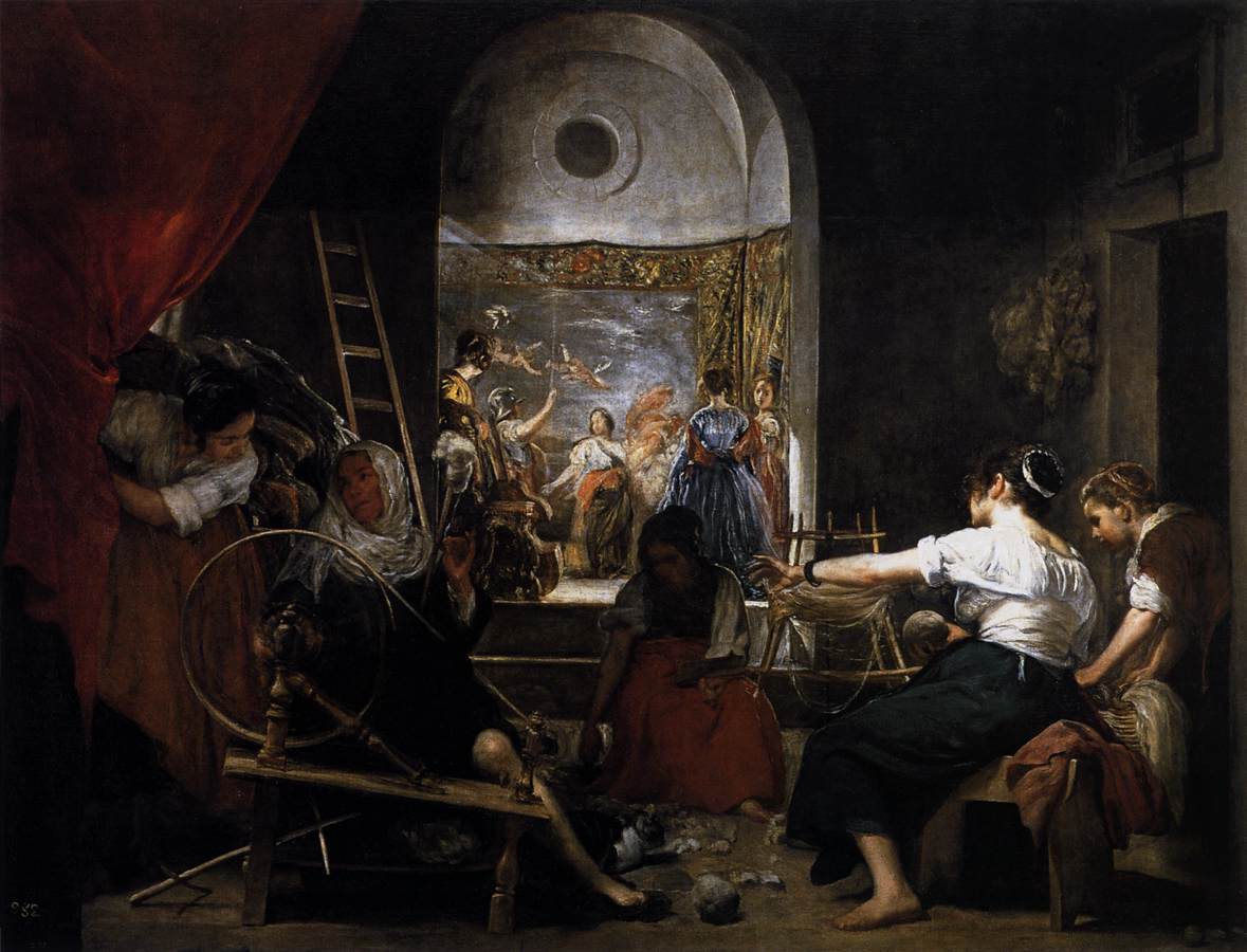 Las hilanderas, de Diego Velázquez
