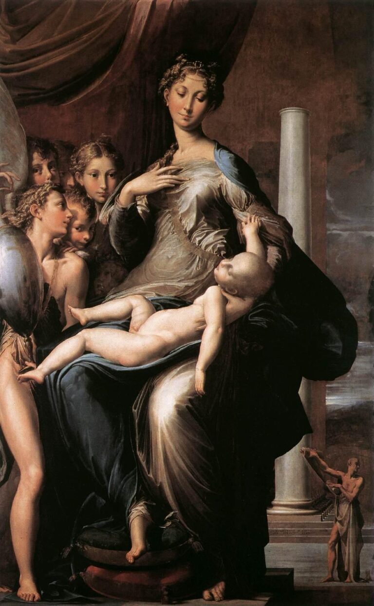 La Madonna del cuello largo, de Parmigianino