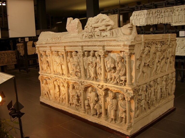 Sarcófago paleocristiano del Museo Pio Cristiano, Vaticano