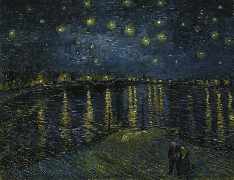 La noche estrellada, de Vincent van Gogh
