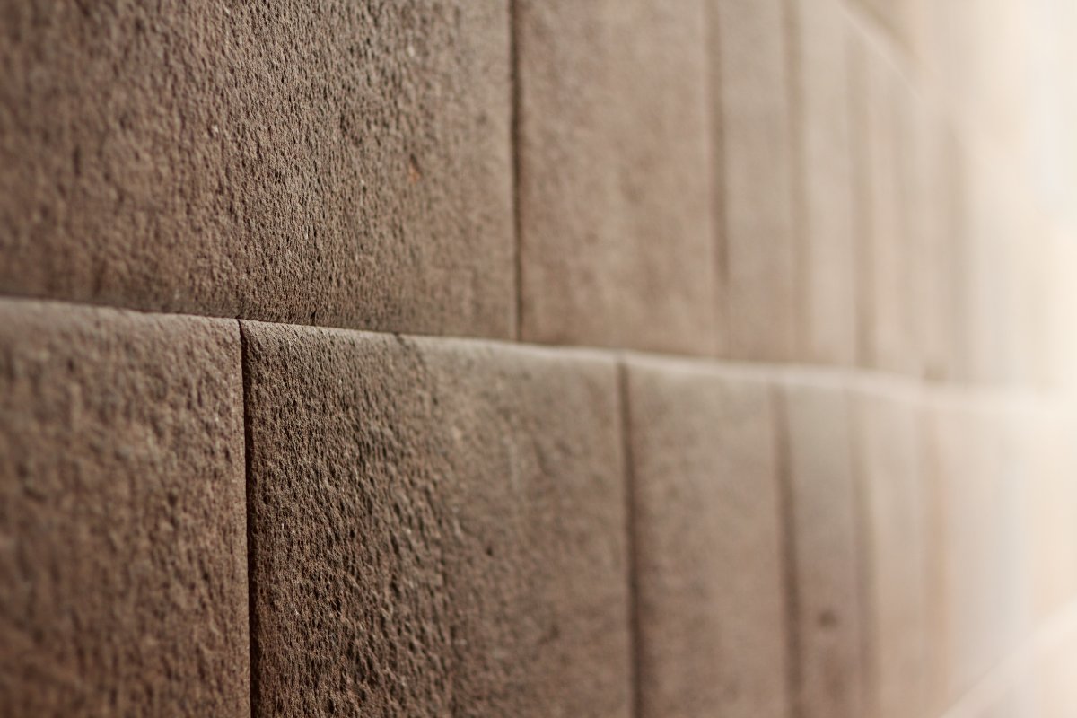 Muro inca del Coricancha en Cusco, sillería encajada sin mortero
